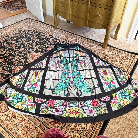 Blackmilk Dresses & Skirts - Black milk stained glass maxi skirt
